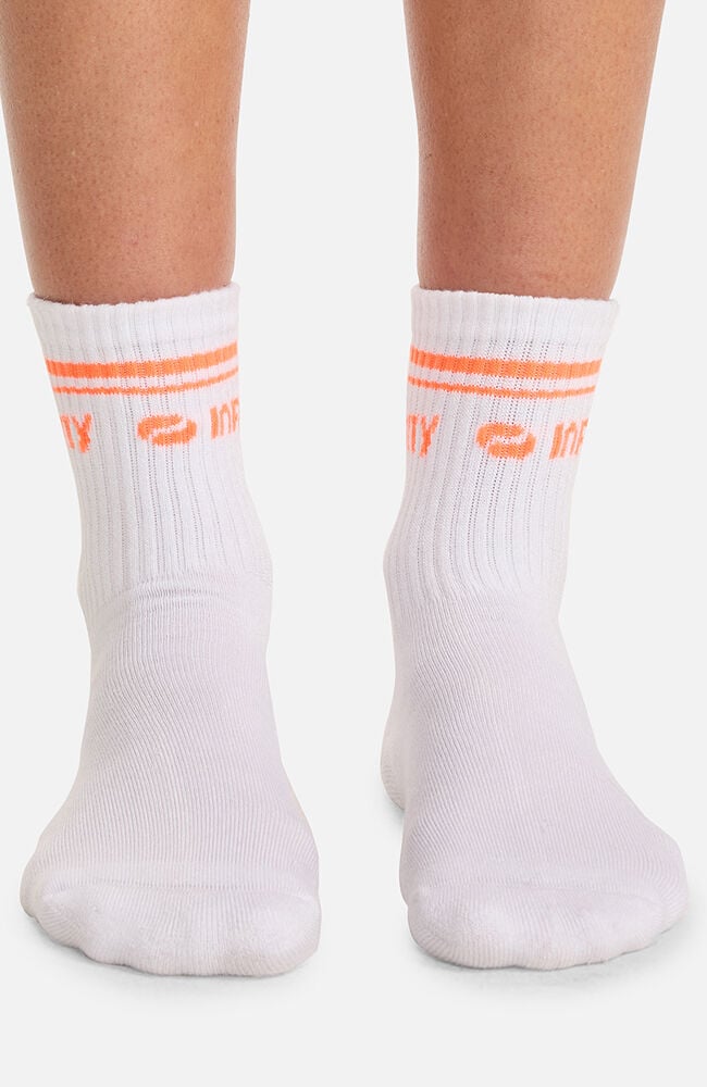 White/Vivid Orange / SML