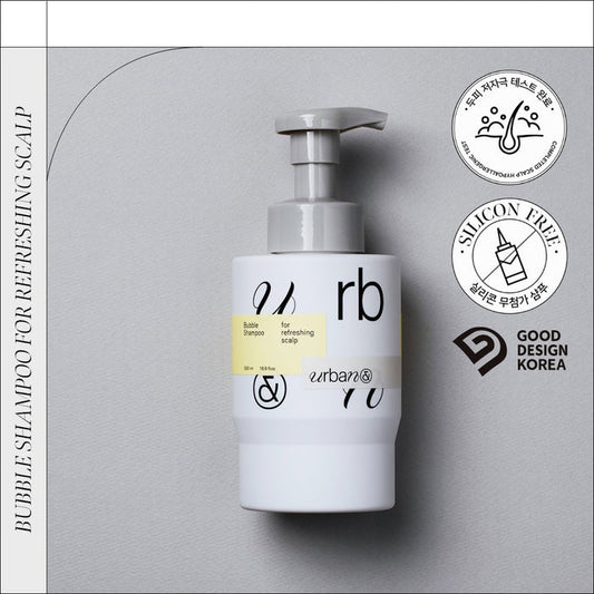 URBANAND bubble shampoo for refreshing scalp شامبو كوري معالج للفروة والقشرة من اوربان اند
