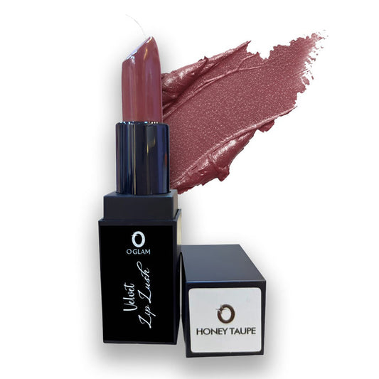 Velvet Lip Lush (Lipstick) by O Glam - HONEYTAUPE