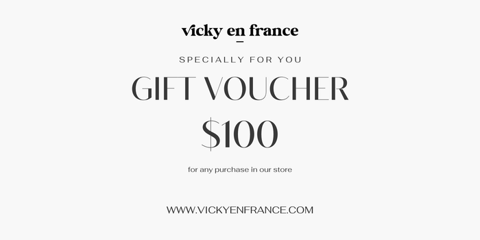 VICKY EN FRANCE gift card