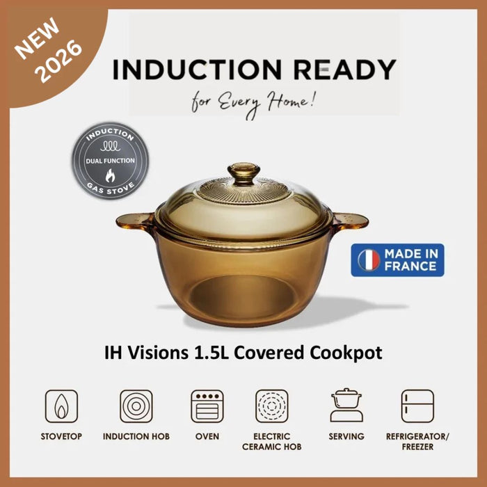 Visions Covered Cookpot IH