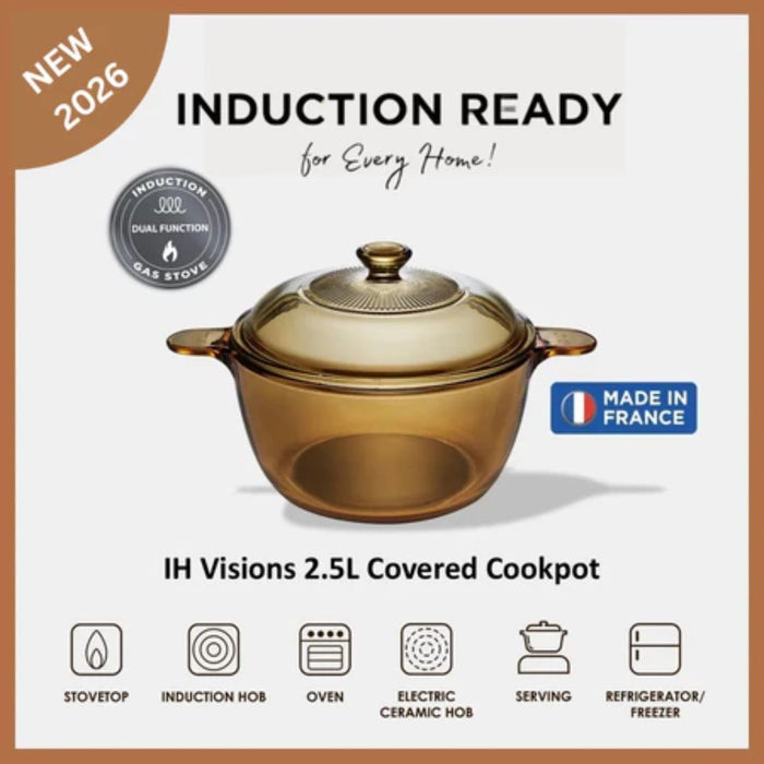 Visions Covered Cookpot IH