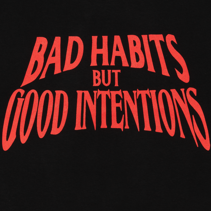 Vlone x Nav Bad Habits Tee Black