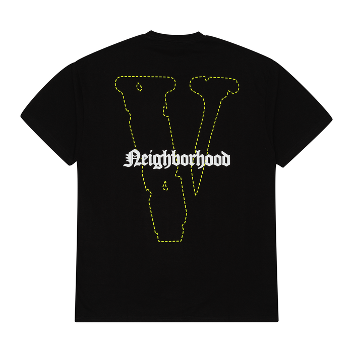 Vlone x Neighborhood Skull Tee Black/Green