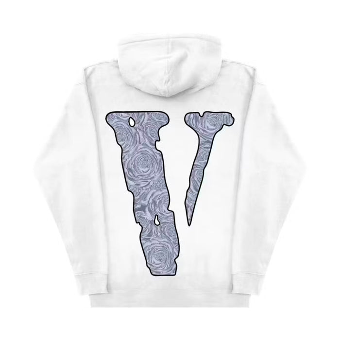 Vlone x Pop Smoke The Woo Hoodie White