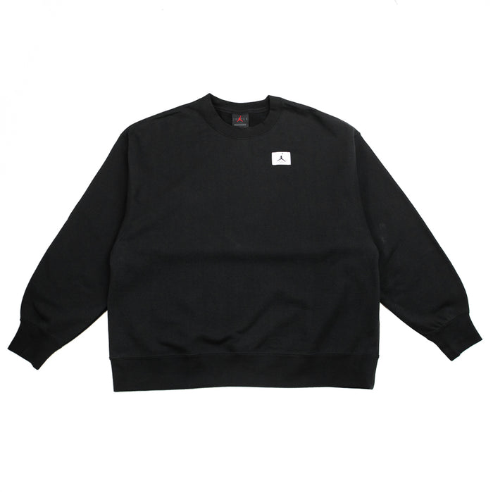 WMNS Jordan Essentials Fleece Pullover Crew (Black)