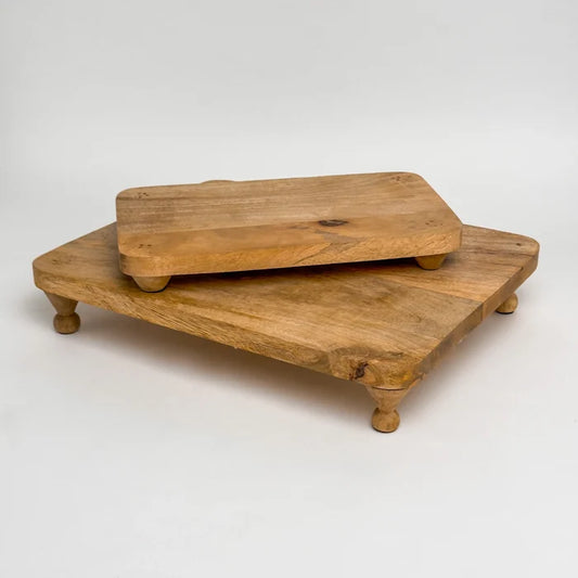 Wood Rectangle Tray (2 Sizes)