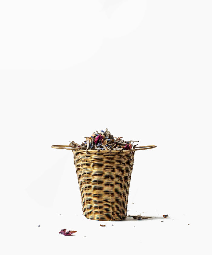 WOVEN BRASS | Large Tea Strainer