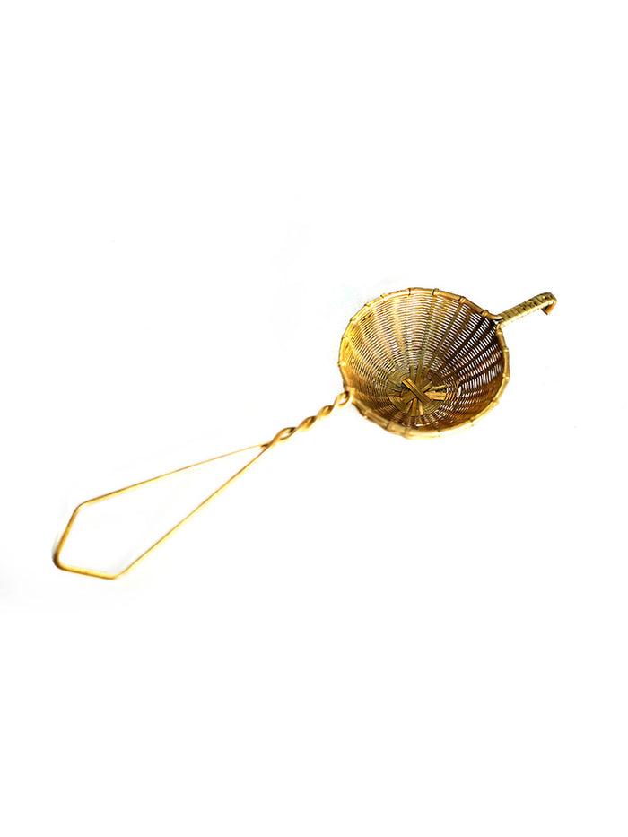 WOVEN BRASS | Small Tea Strainer