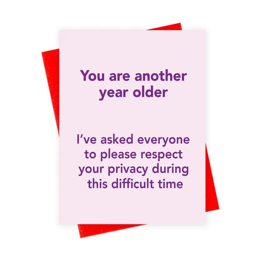 Year Older Card
