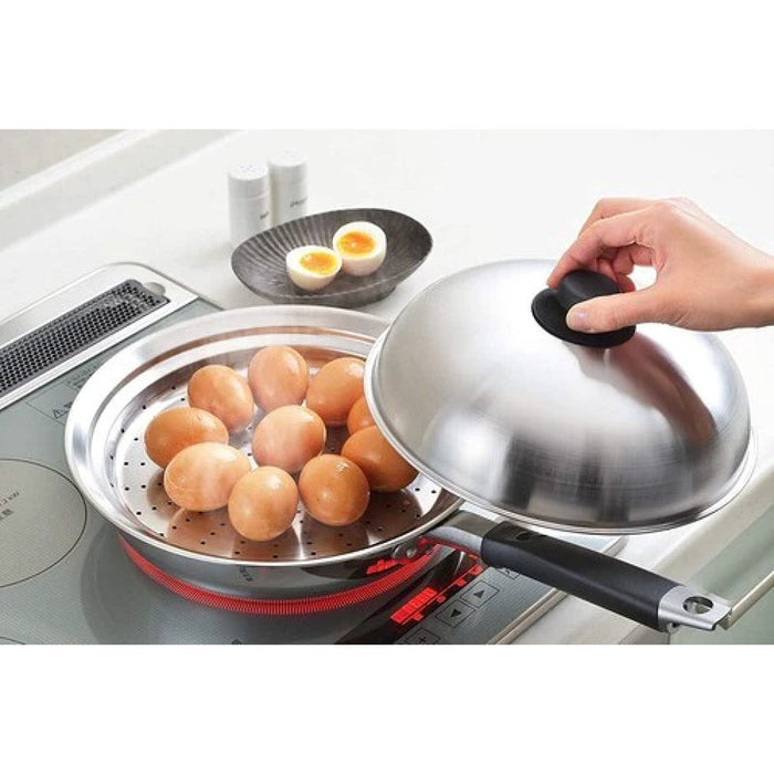 YOSHIKAWA Yoshikawa Steamer Plate for Frying Pan (with Lid) | Isetan KL Online Store
