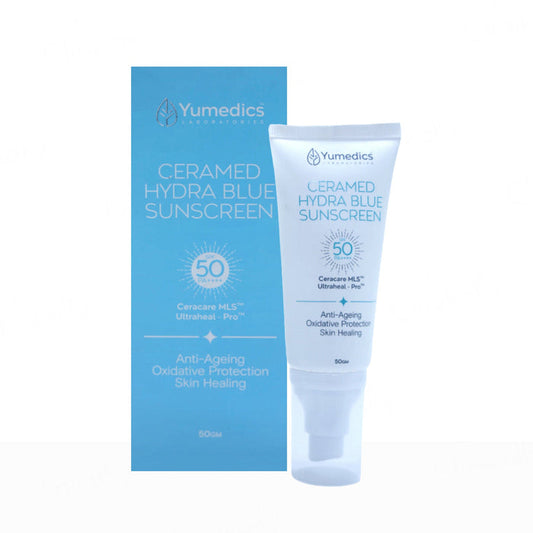Yumedics Ceramed Hydra Blue Sunscreen SPF 50 PA ++++