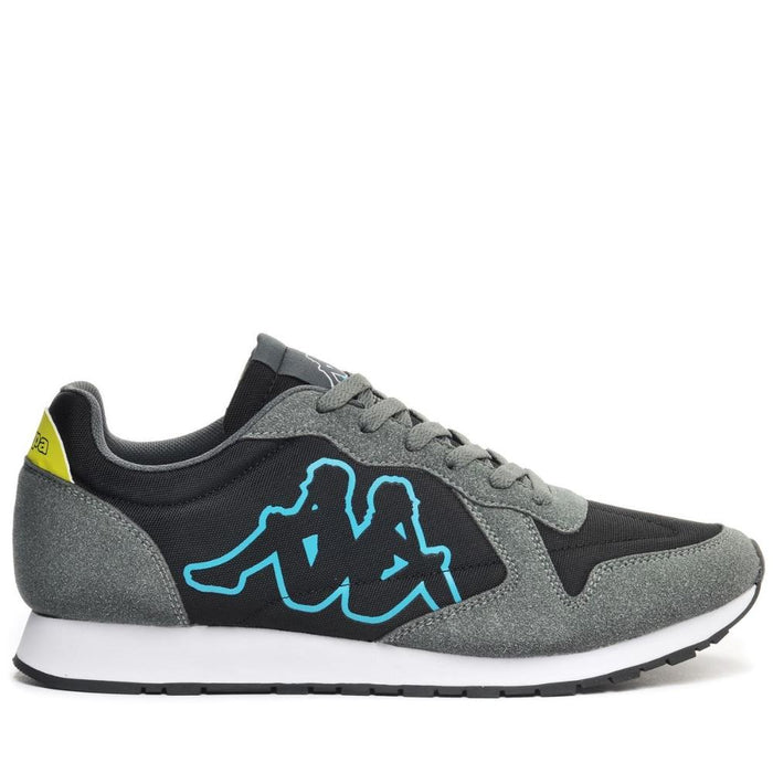 Zapatilla Logo Komaya Black Turqouise Green Light