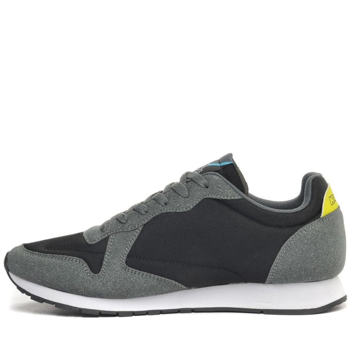 Zapatilla Logo Komaya Black Turqouise Green Light
