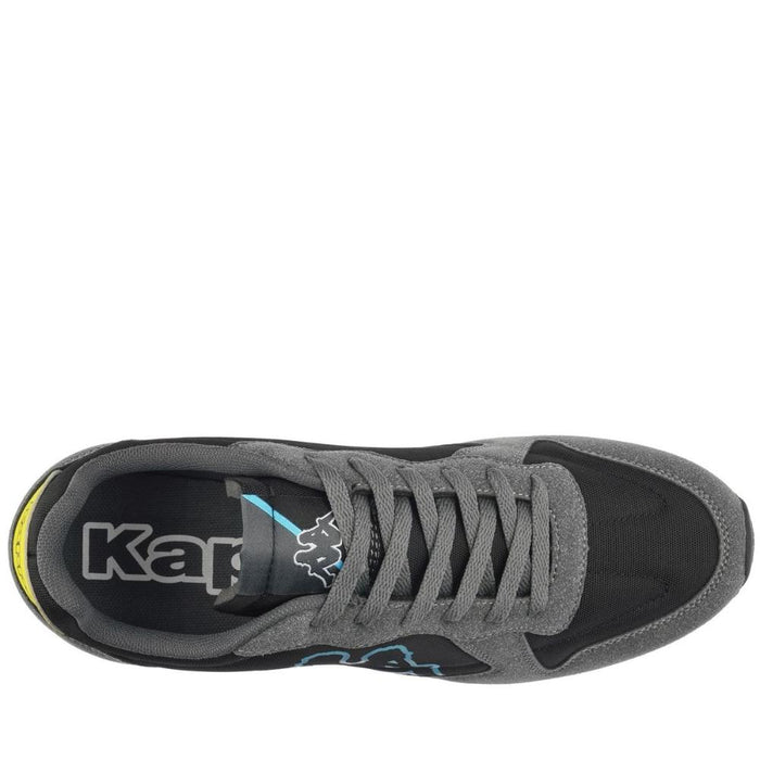 Zapatilla Logo Komaya Black Turqouise Green Light