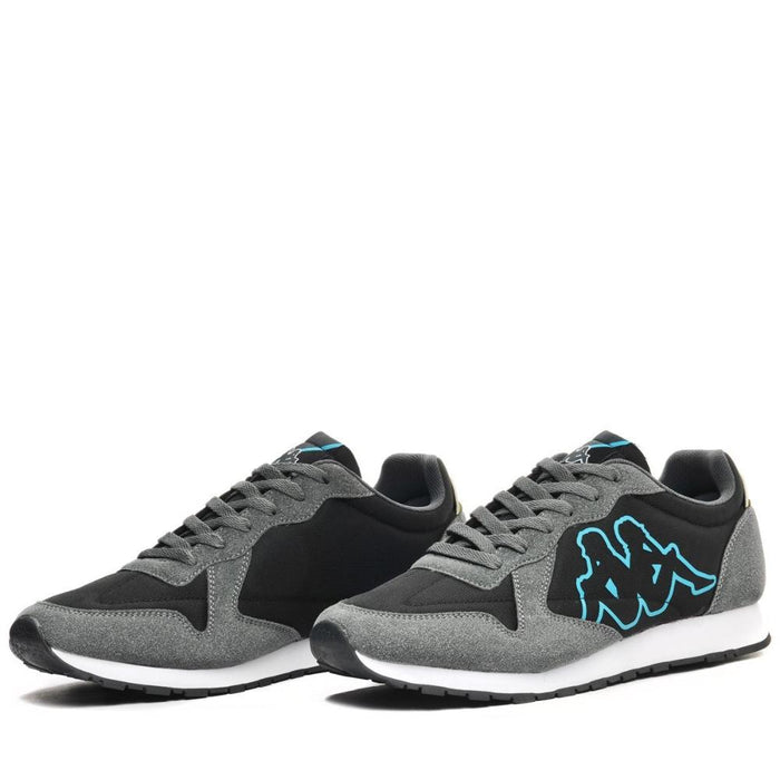 Zapatilla Logo Komaya Black Turqouise Green Light