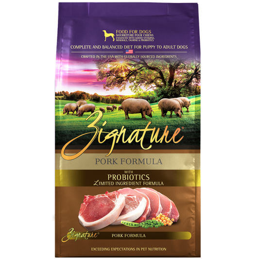 Zignature Pork Formula Dog Food