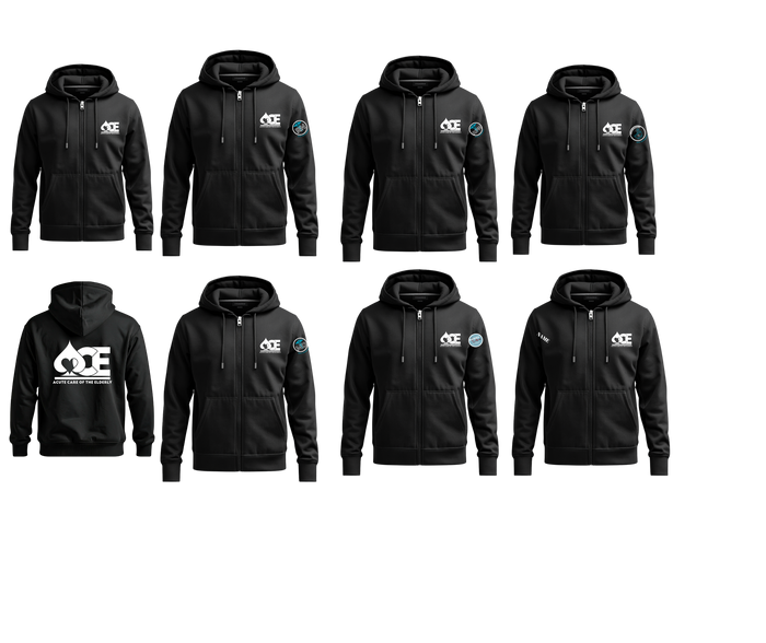 Zipper Hoodie ACE logo