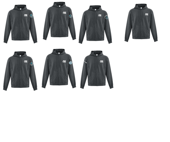 Zipper Hoodie ACE logo